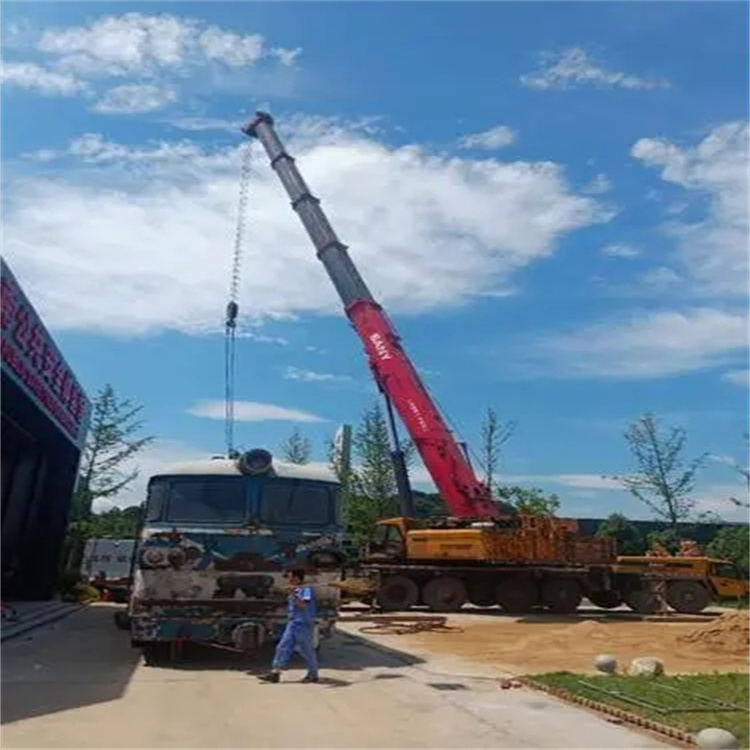 天门吊车出租｜16吨汽车吊｜工地吊装/设备吊运｜灵活调度_专业团队