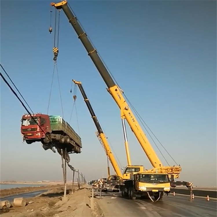 天门吊车怎么吊货车